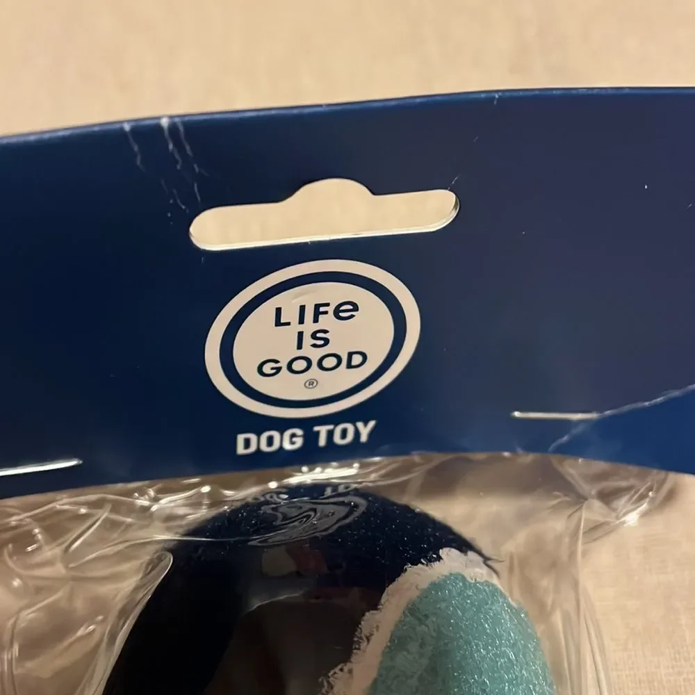 NIP Life is Good dog toy